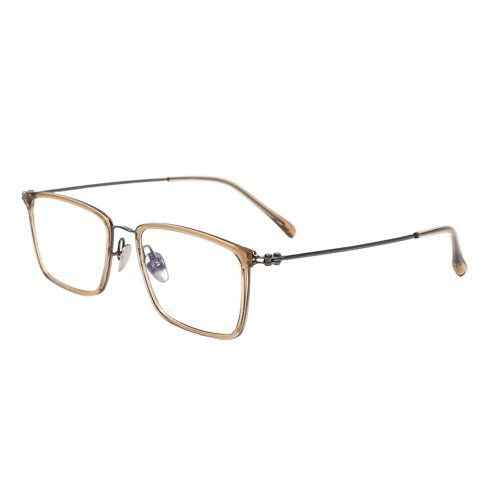 Alfred Rechteckig Braun Brille