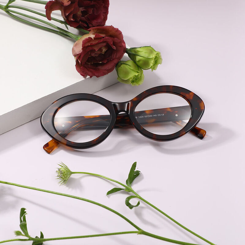 Maree Oval Tortoise Glasses