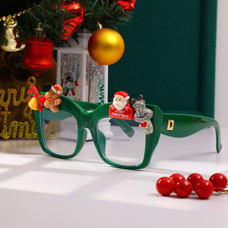 Sally Cat Eye Élan de Noël Lunettes