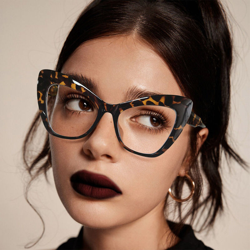 Huggins Cat Eye Tortoise Glasses