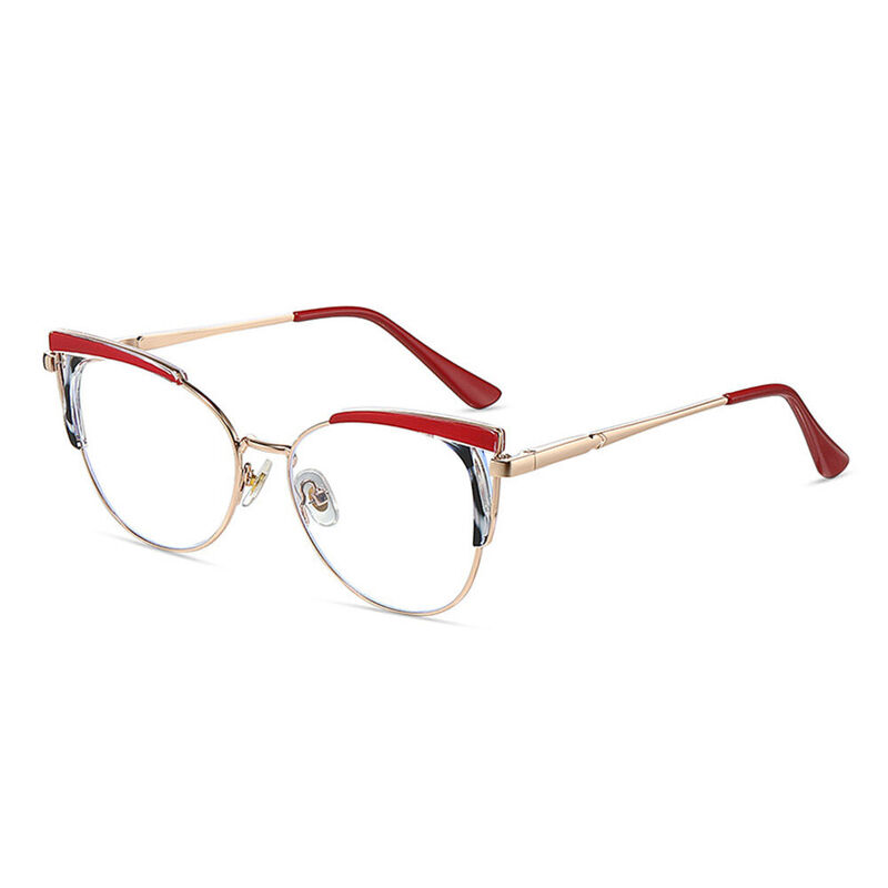 Turner Cat Eye Red Glasses