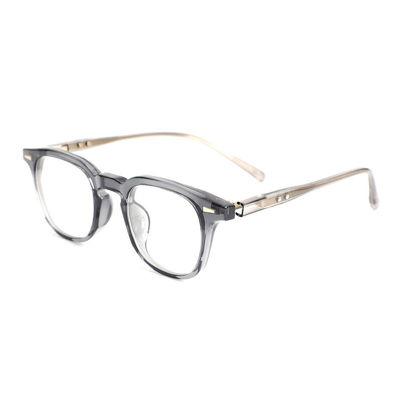 Kenneth Square Grey Glasses