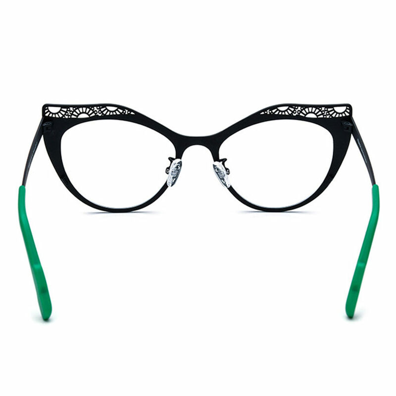 Maltz Cat Eye Black Glasses