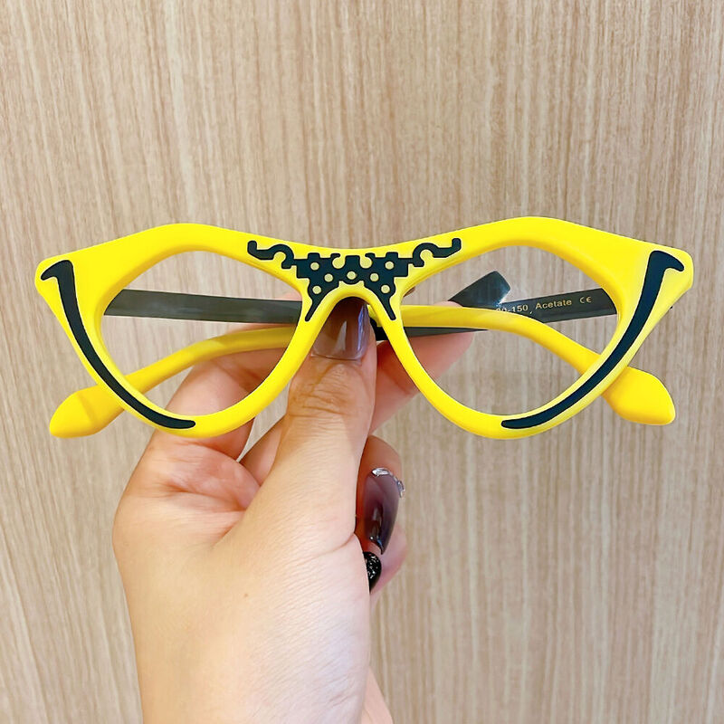 Lunettes de Vue Clapham Cat Eye Vert