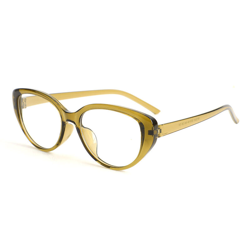 Lunettes de Vue Audrey Cat Eye Vert