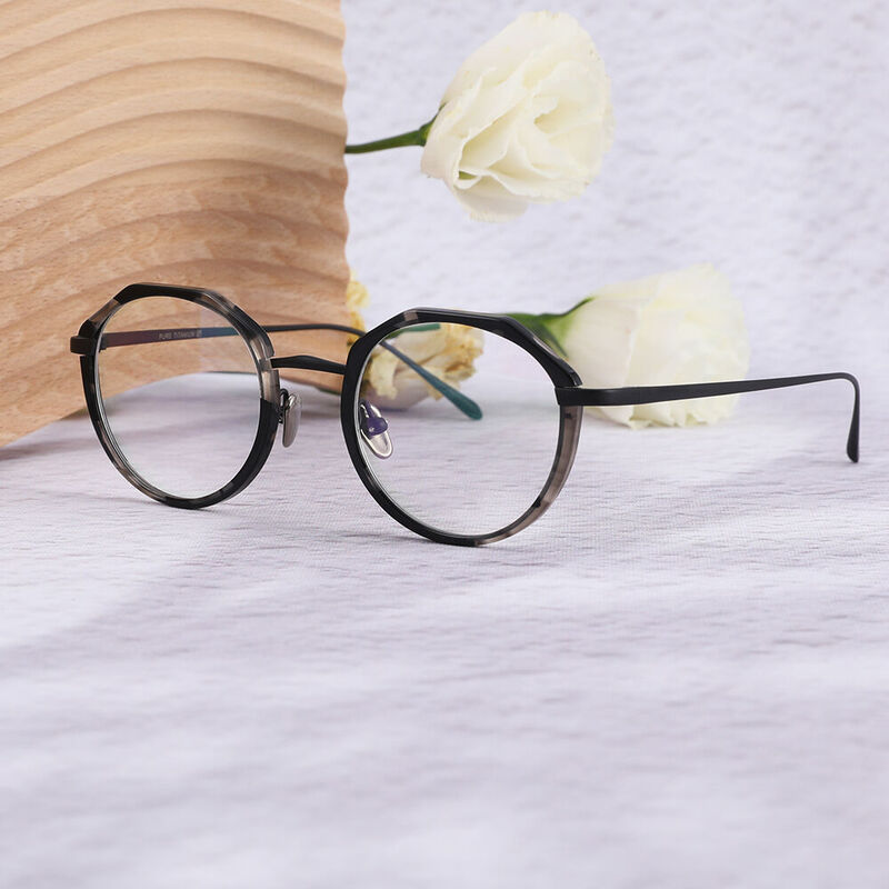 Arno Runde Schwarze Brille
