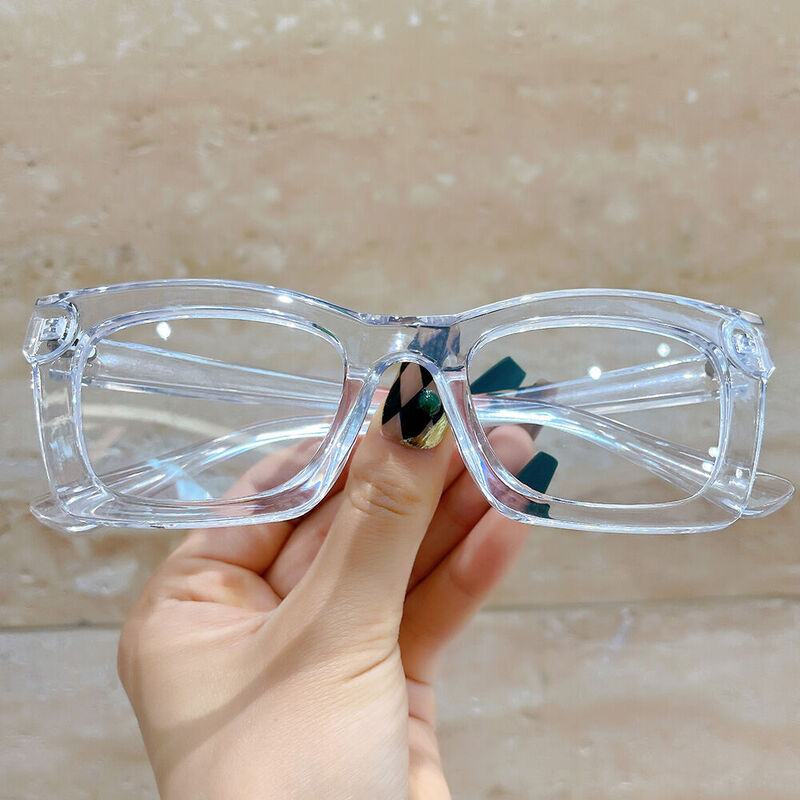 Ida Square Clear Glasses