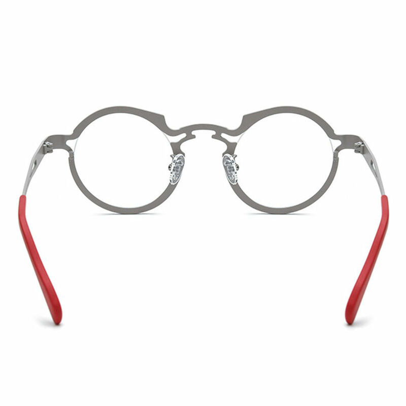 Macadam Runde Schwarze Brille