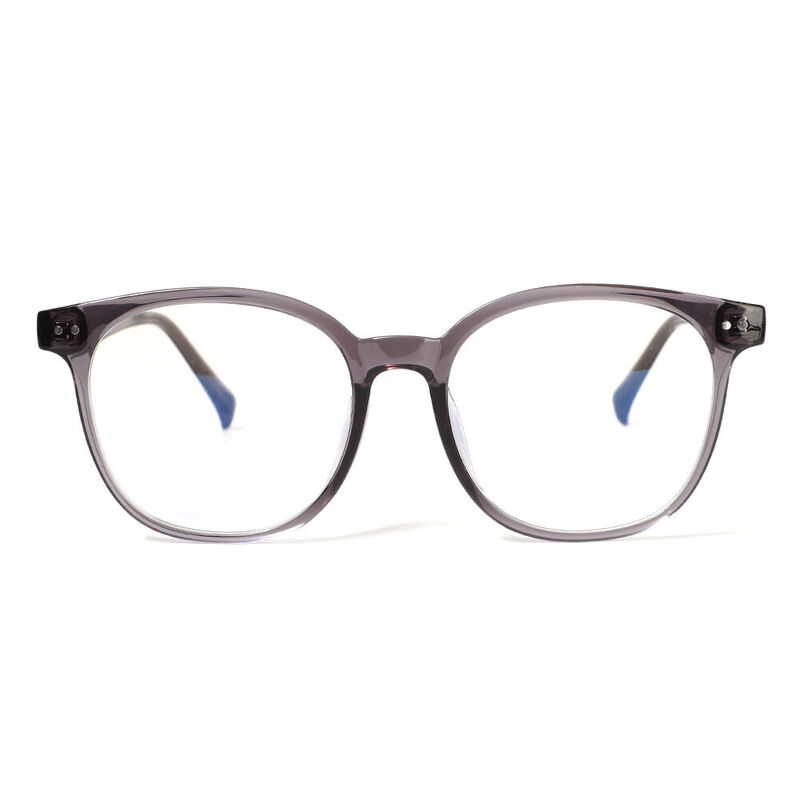 Conno Round Gray Glasses