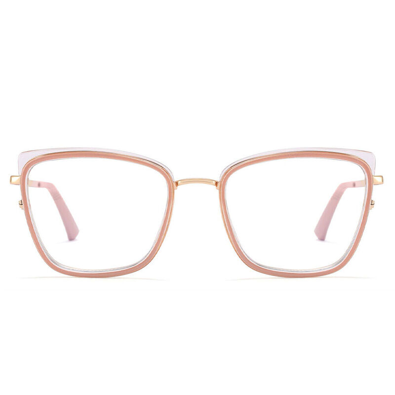 Adamaris Cat Eye Pink Glasses