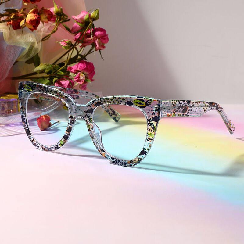 Benjam Cat Eye Multicolor Glasses