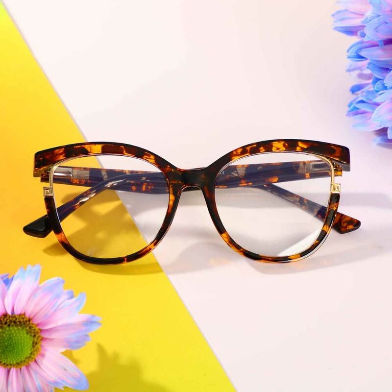 Sainsbu Cat Eye Tortoise Glasses