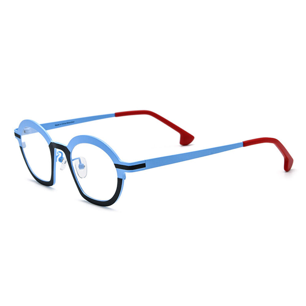 Bartholom Oval Blue Glasses