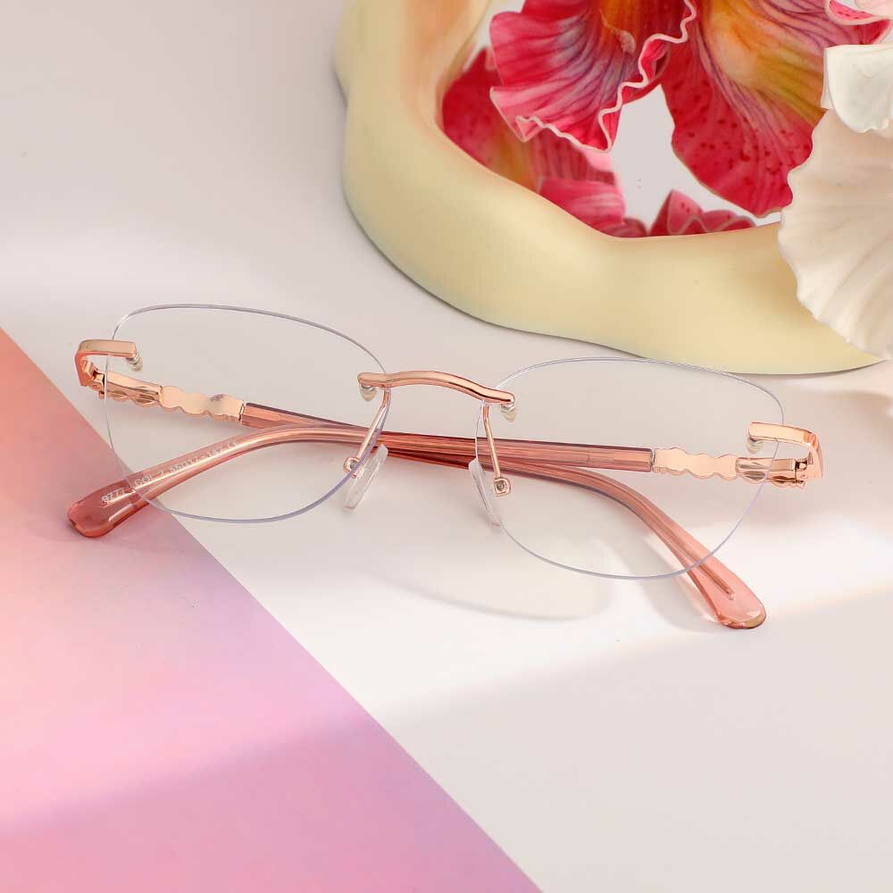 Occhiali da Vista Bridget Cat Eye Rosa