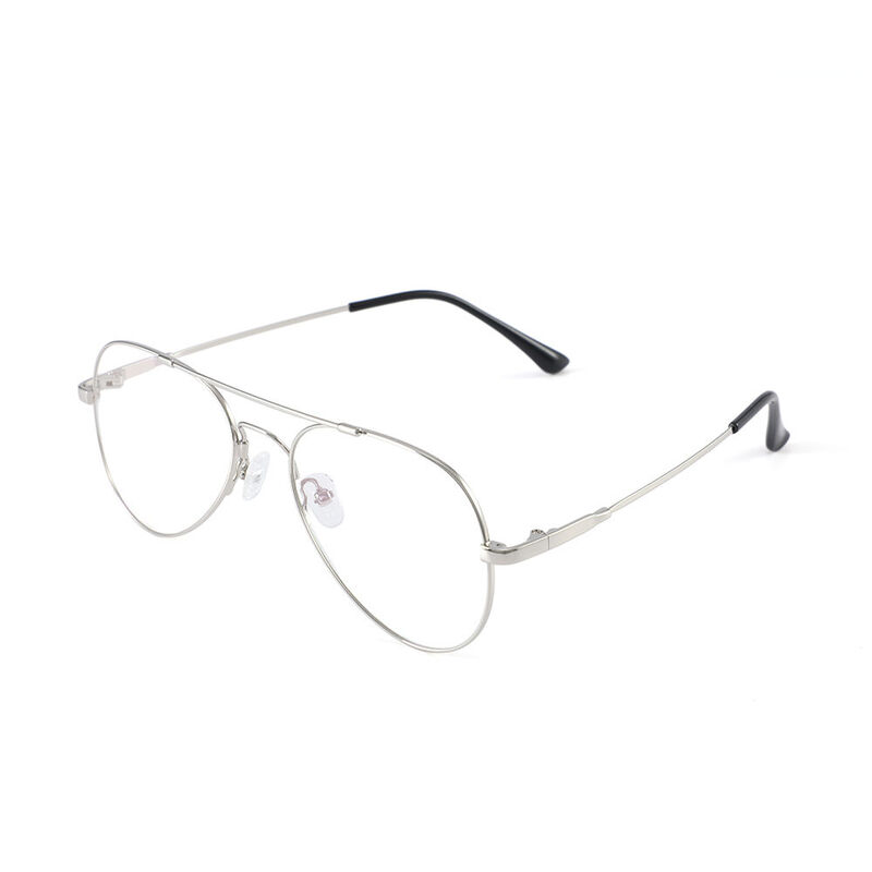 Moultrie Aviator Silver Glasses
