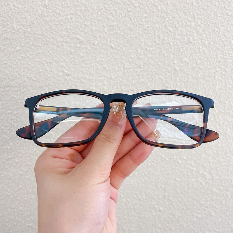 Gerald Square Tortoise Glasses