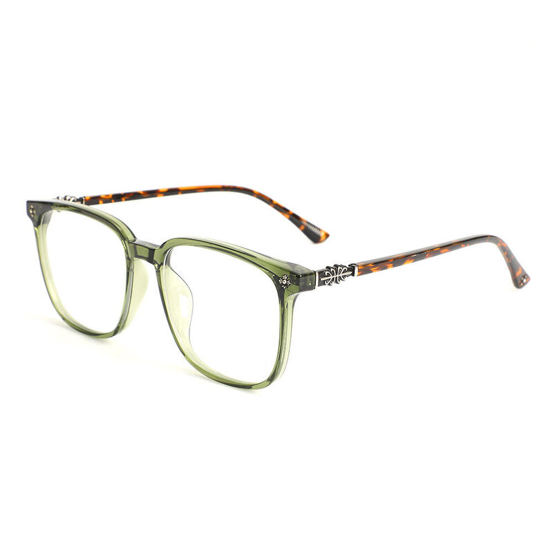 Lunettes de Vue Cornelius Carré Vert