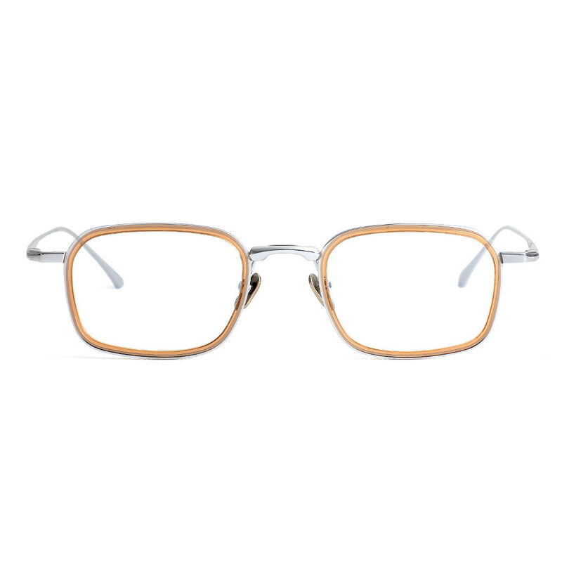 Lunettes de Vue Moore Rectangle Marron