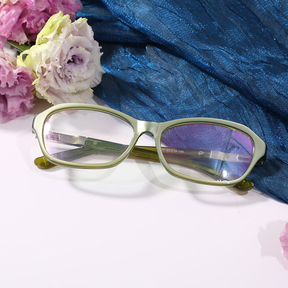 Occhiali da Vista Congre Rettangolare Verde