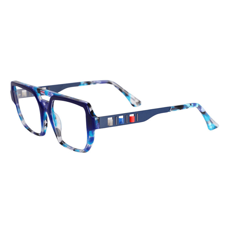 Hawthorne Aviator Blue Glasses