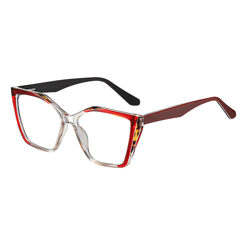 Whitehea Cat Eye Red Glasses