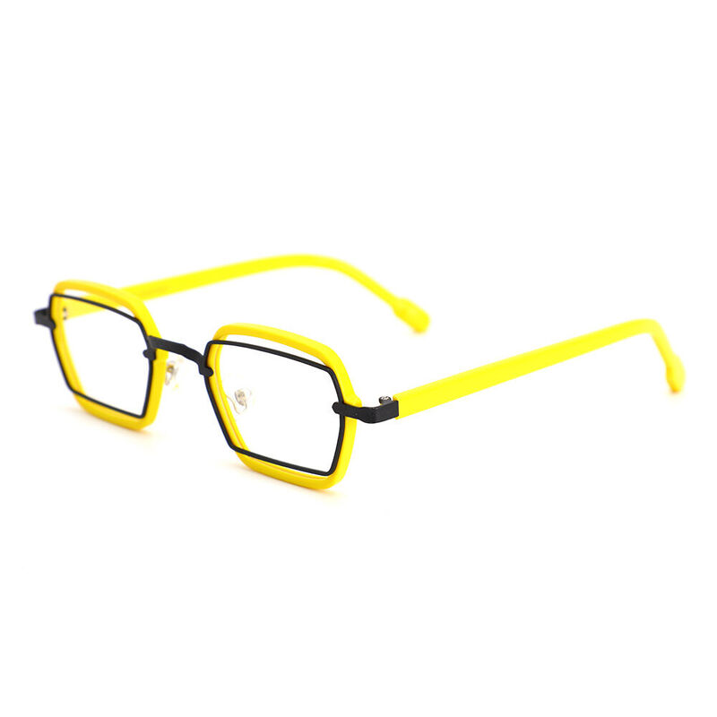 Occhiali da Vista Alexander Quadrato Giallo
