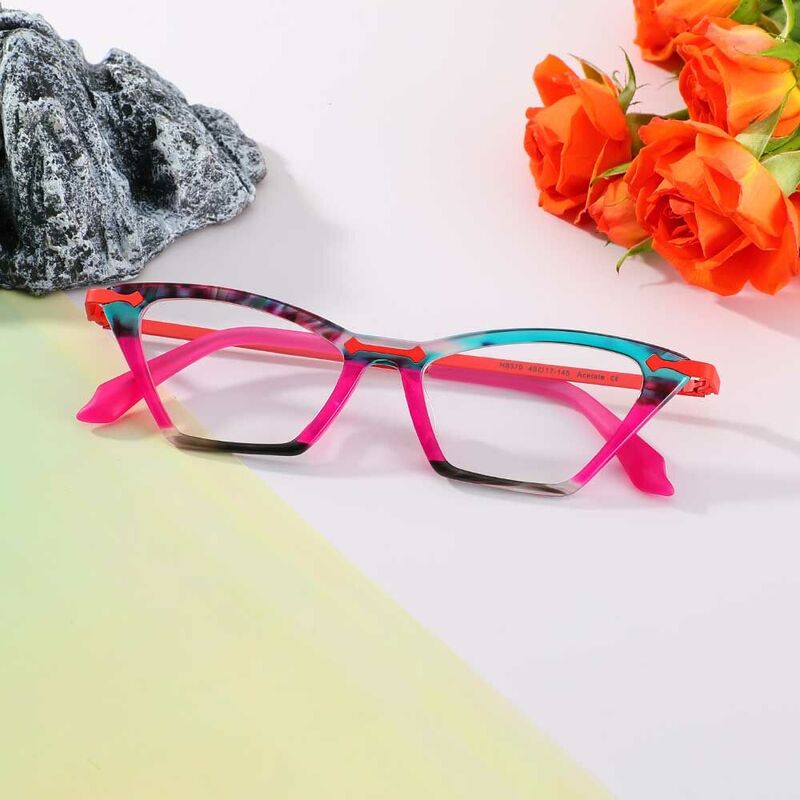 Joseph Cat Eye Pink Glasses