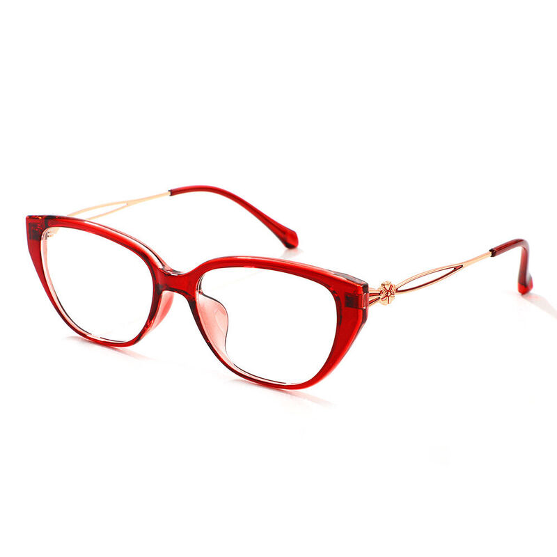 Chapman Cat Eye Rote Brille