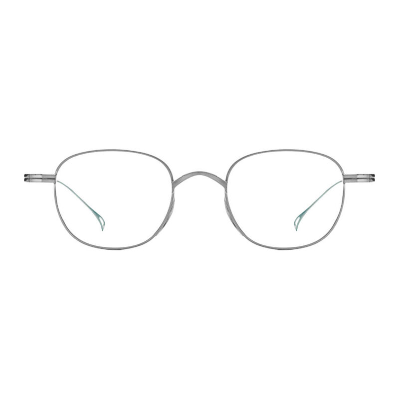 Julian Oval Silver Glasses
