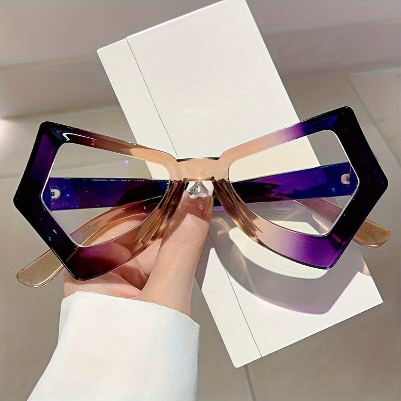 Eavi Cat Eye Purple Glasses