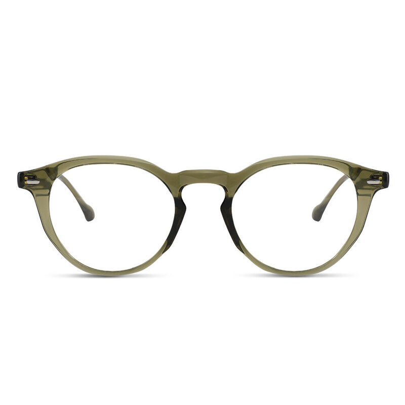 Lunettes de Vue Catharine Runde Vert