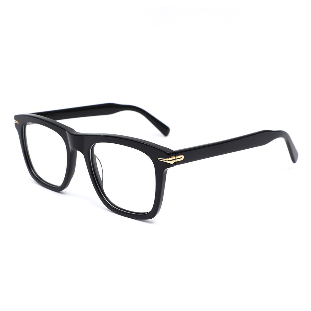 Frankl Square Black Glasses