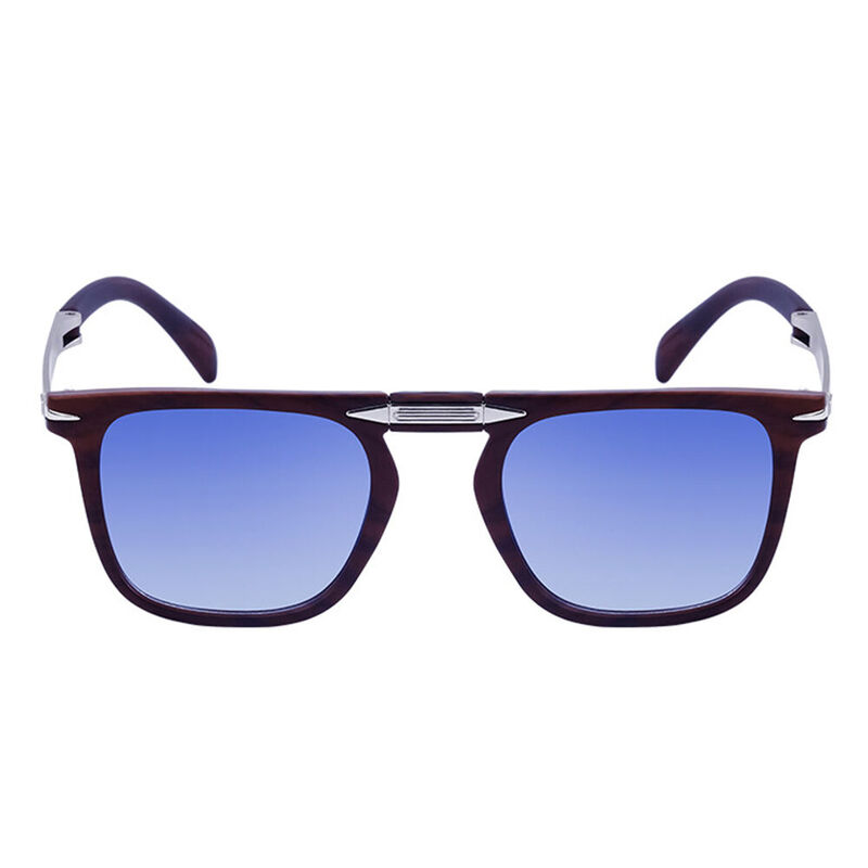 Cecilia Aviator Brown Sunglasses
