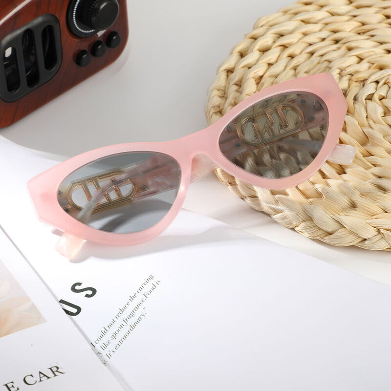 Rosalind Cat Eye Pink Sunglasses
