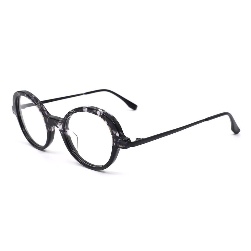 Bevia Cat Eye Black Glasses