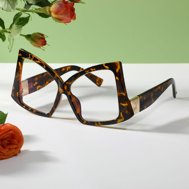 Zebu Cat Eye Tortoise Glasses