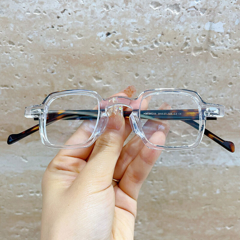 Roderic Square Blue Glasses