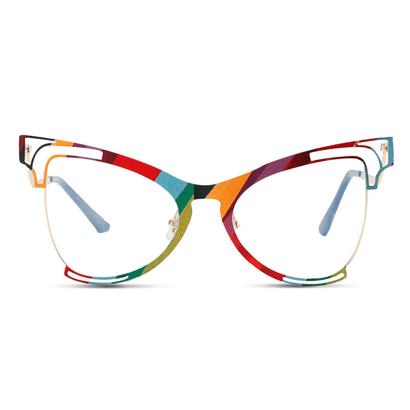 Judseen Cat Eye Multicolor Glasses