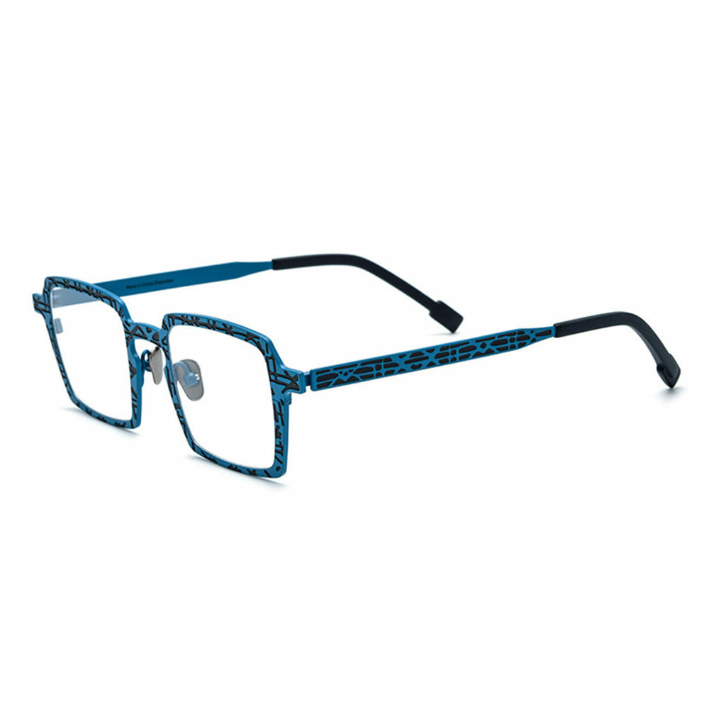 Fanny Quadratische Mehrfarbige Brille