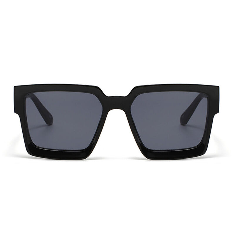 Gladwell Square Black Sunglasses