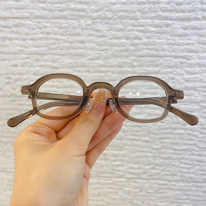 Venos Round Brown Glasses