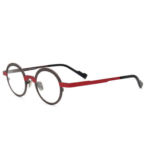 Machinist Round Red Glasses