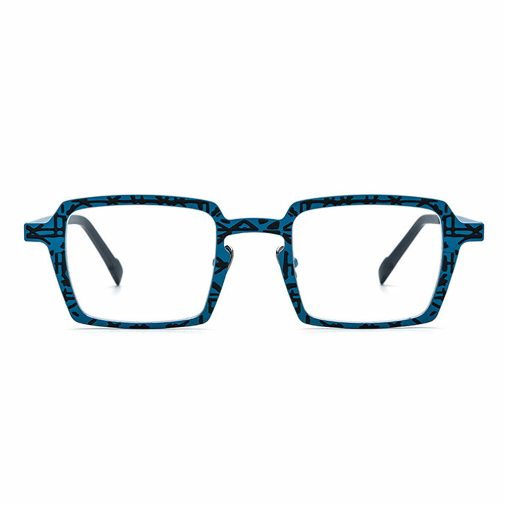 Fanny Quadratische Mehrfarbige Brille