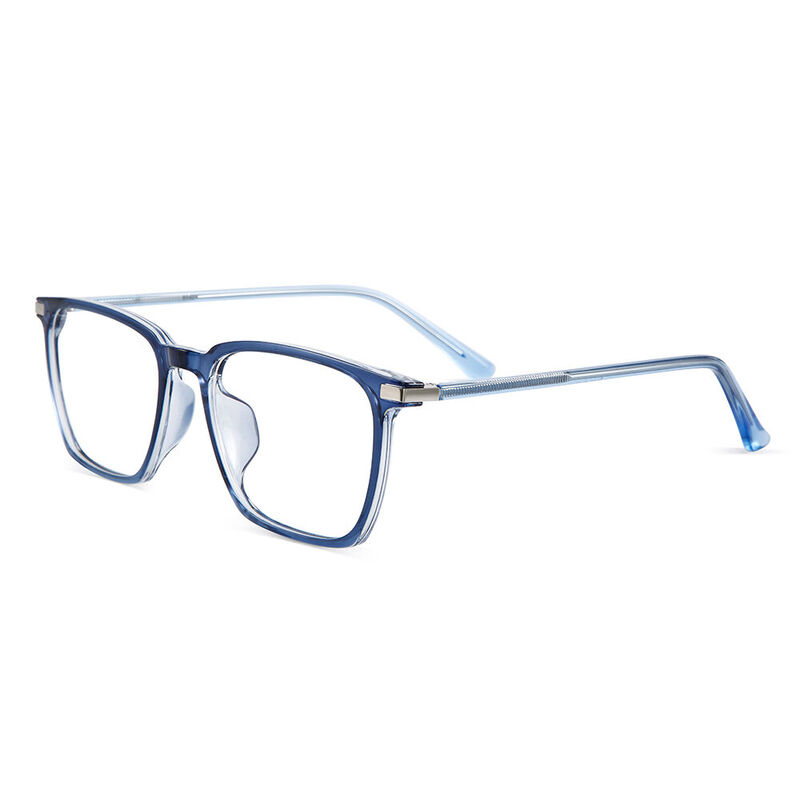 Rebus Square Blue Glasses