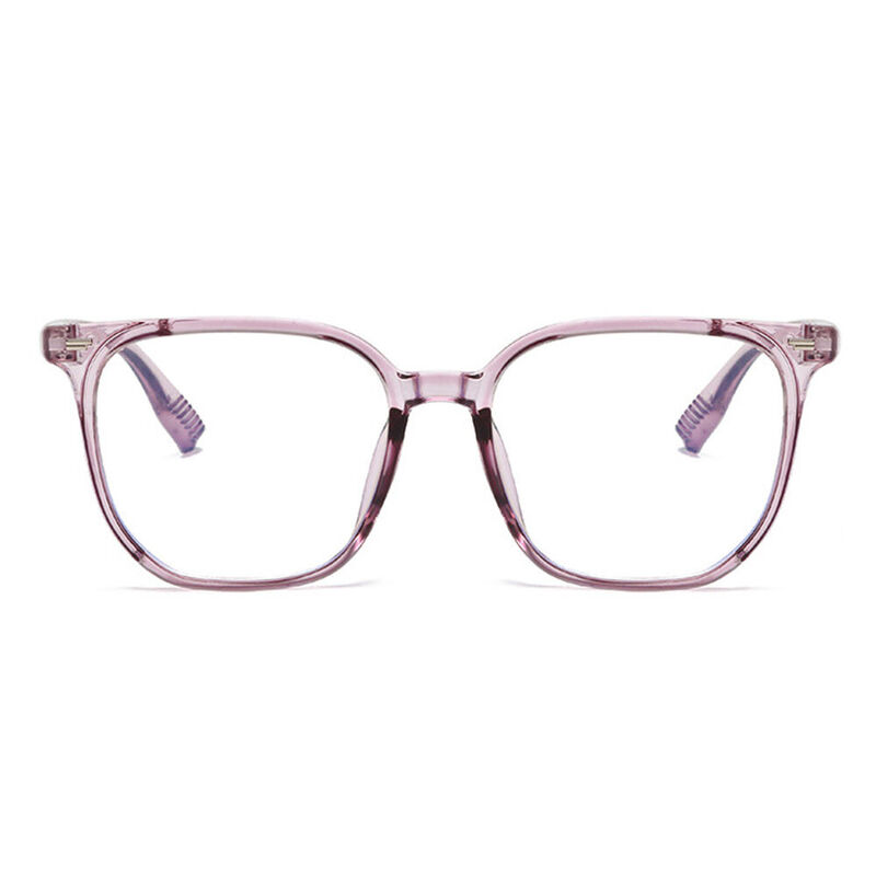 Grisel Square Purple Glasses