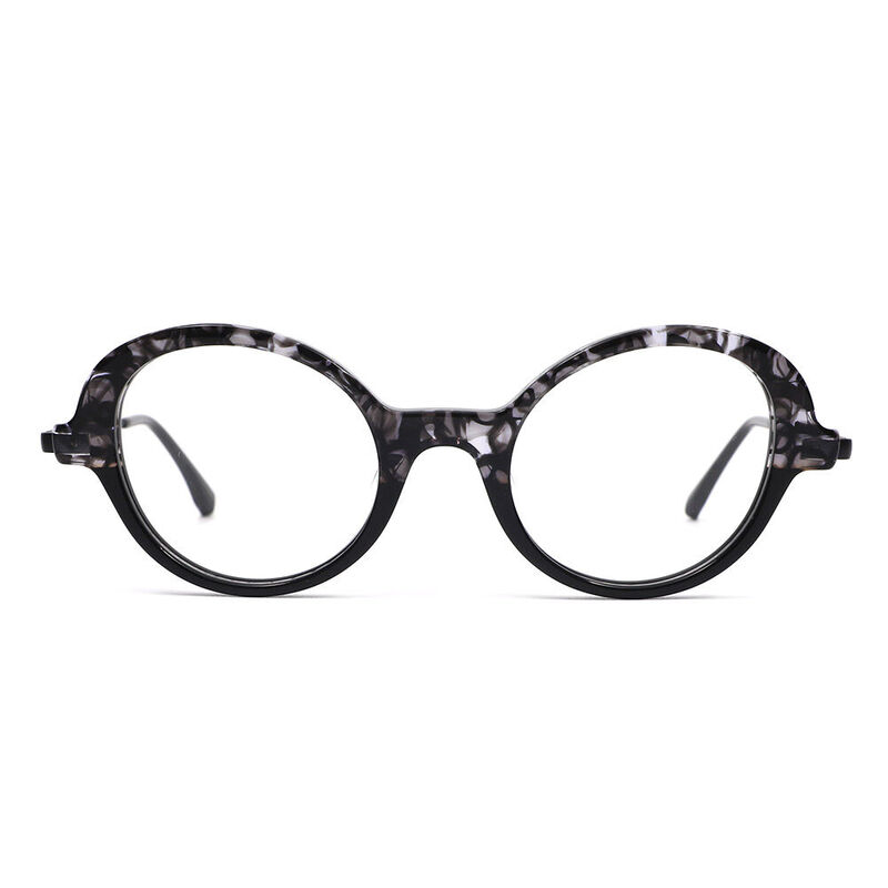 Bevia Cat Eye Black Glasses