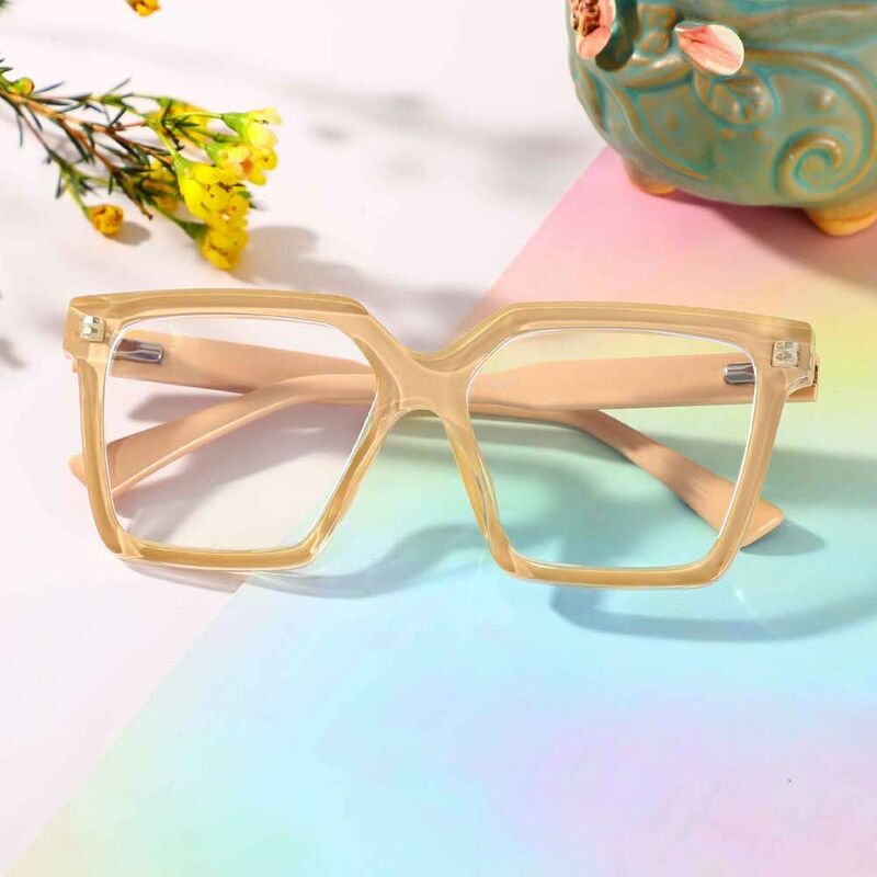 Jenning Square Gray Glasses