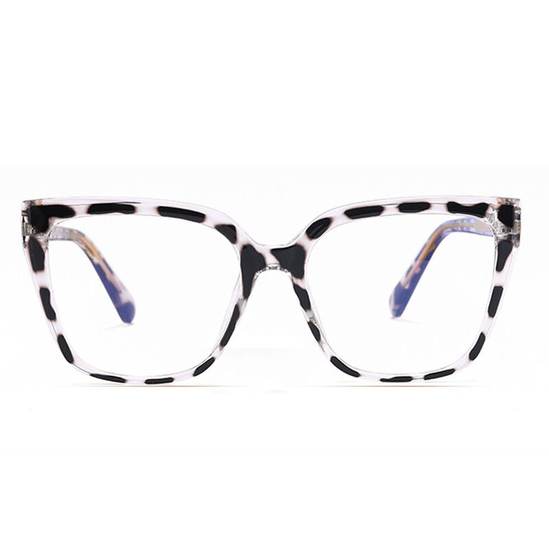 Barillas Square Leopard Glasses