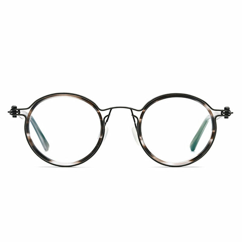 Lester Round Gray Glasses
