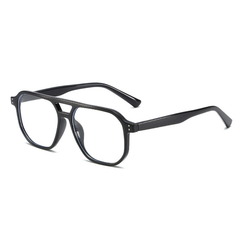 Truda Aviator Black Glasses